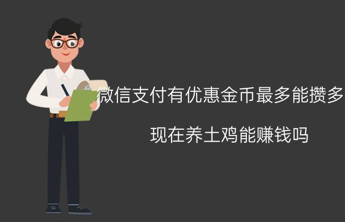 微信支付有优惠金币最多能攒多少 现在养土鸡能赚钱吗？